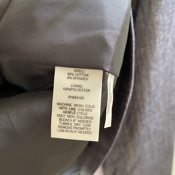 Calvin Klein Women's Gray Blazer Size: 6 - Picture 10 of 10